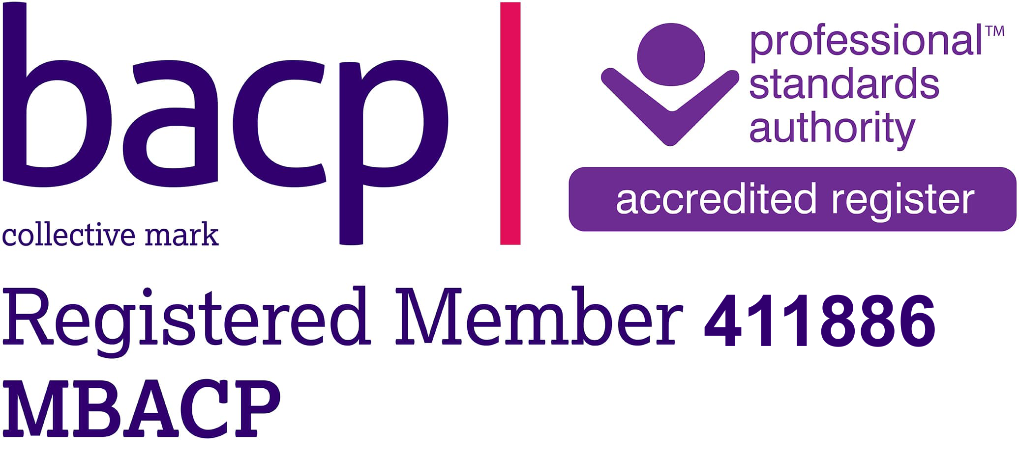BACP Registered Member 411886